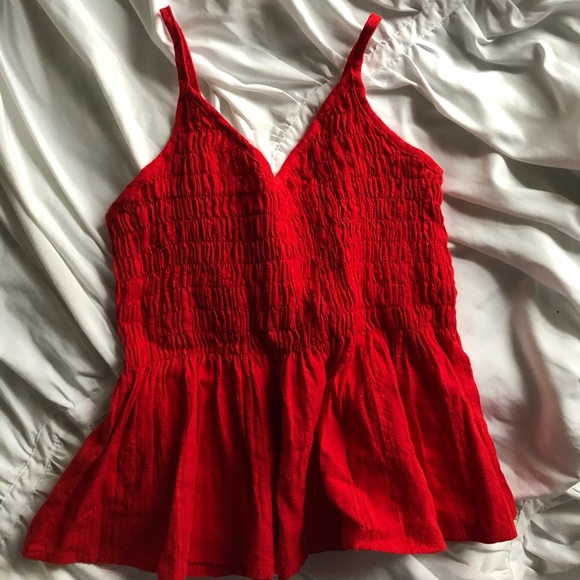 Tops - Red tank top